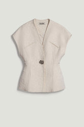 Accessory Detailed Vest